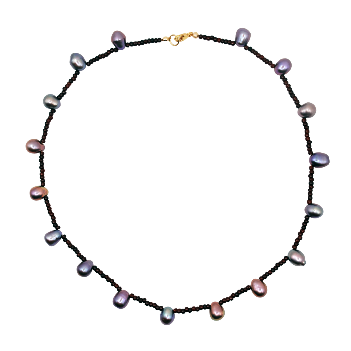 'moonlit tide' freshwater pearl station necklace